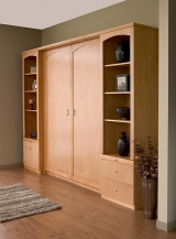 Double Maple Veener Murphy Bed